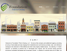 Tablet Screenshot of foundationclosing.com